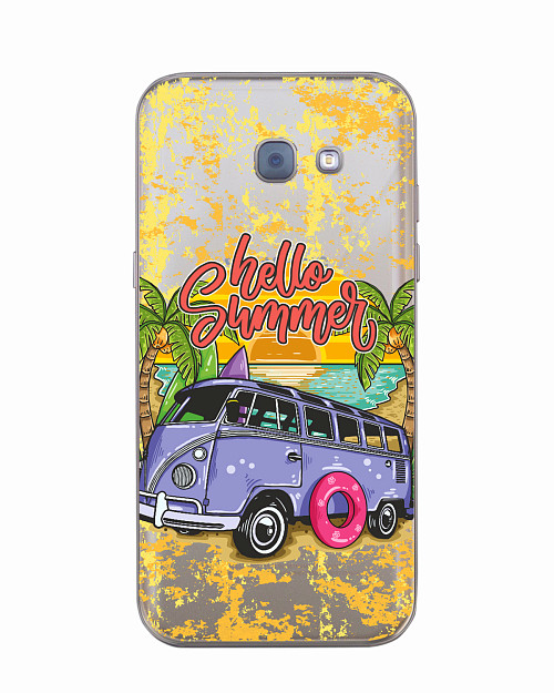 Силиконовый чехол для Samsung Galaxy A5 (2017) Volkswagen Transporter