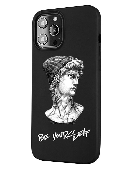 Силиконовый чехол для Apple iPhone 12 Pro Max "Be Yourself"