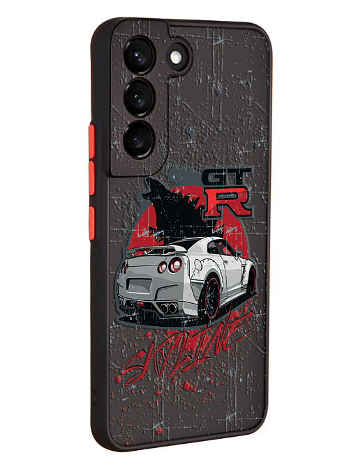 Противоударный чехол для Samsung Galaxy S22 (5G) "Nissan SKYLINE GTR"