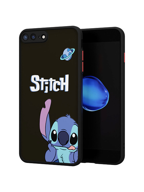 Противоударный чехол для Apple iPhone 7 Plus "NOVEL: Stitch planet"