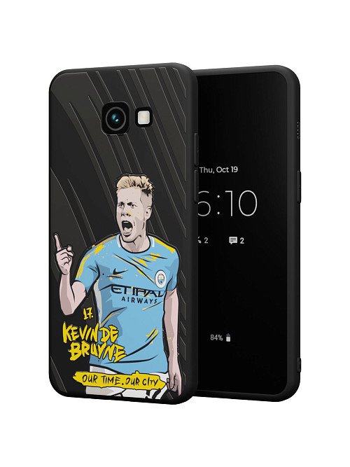 Силиконовый чехол для Samsung Galaxy A5 2017 "NOVEL: Kevin de Bruyne"