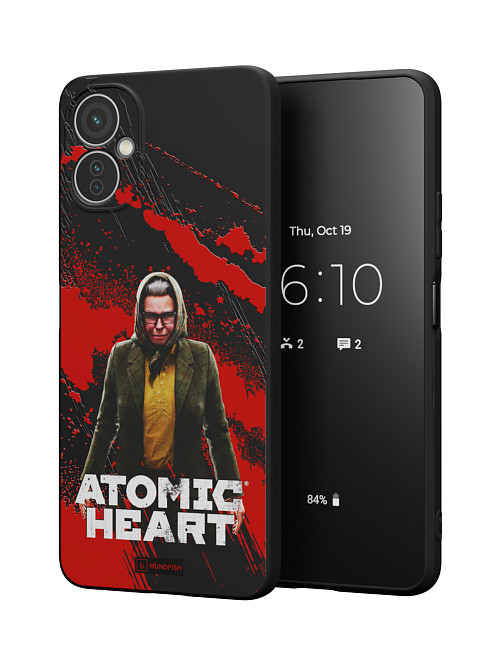 Силиконовый чехол для Tecno Camon 19 Neo "Atomic Heart: Баба Зина"