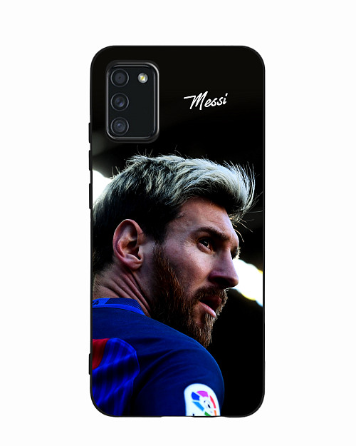 Силиконовый чехол для Samsung Galaxy A02S Lionel Messi