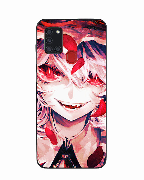 Силиконовый чехол для Samsung Galaxy A21s "Touhou Project - Remilia Scarlet"