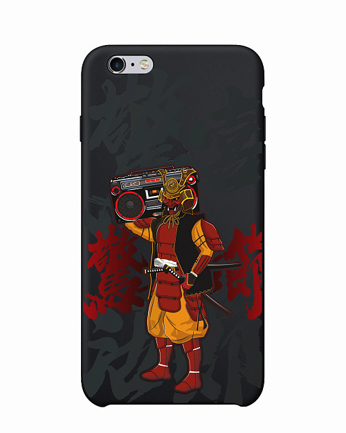 Силиконовый чехол для Apple iPhone 6S Plus Boombox Samurai