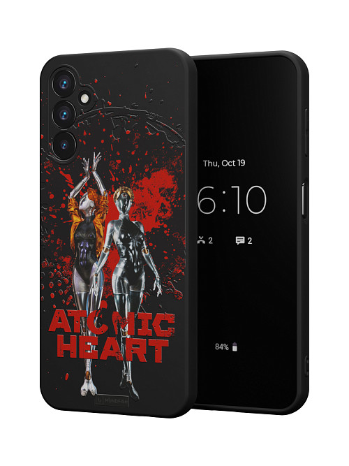 Силиконовый чехол для Samsung Galaxy A14 (4G) "Atomic Heart: Близняшки"