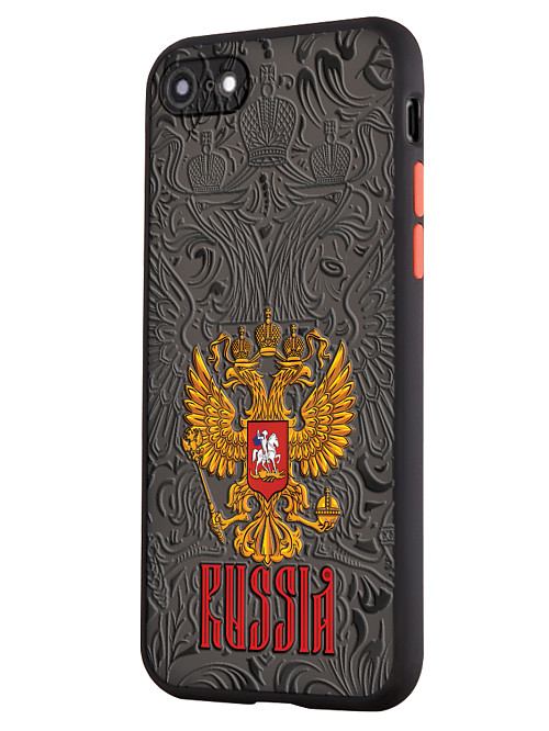 Противоударный чехол для Apple iPhone SE (2020) "Россия"