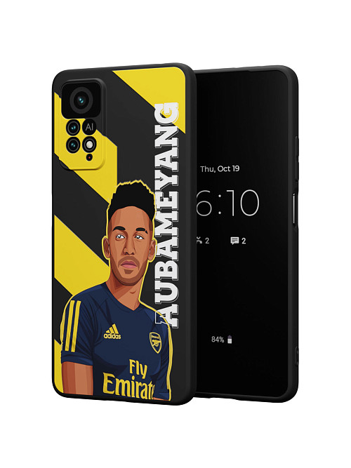 Силиконовый чехол для Xiaomi Redmi Note 12 Pro (4G) "NOVEL: Boateng"