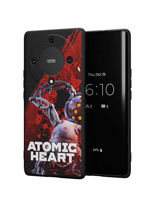 Силиконовый чехол для Honor X9a "Atomic Heart: Беляш (МА-9)"