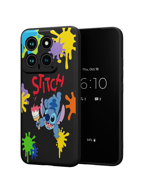 Силиконовый чехол для Xiaomi 14 "NOVEL: Stitch paints"