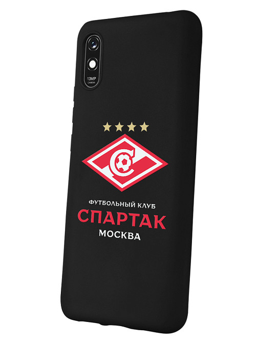 Силиконовый чехол для Xiaomi Redmi 9A "ФК Спартак Москва"