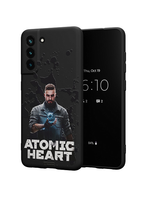 Силиконовый чехол для Samsung Galaxy S21 FE "Atomic Heart: Товарищ Нечаев"