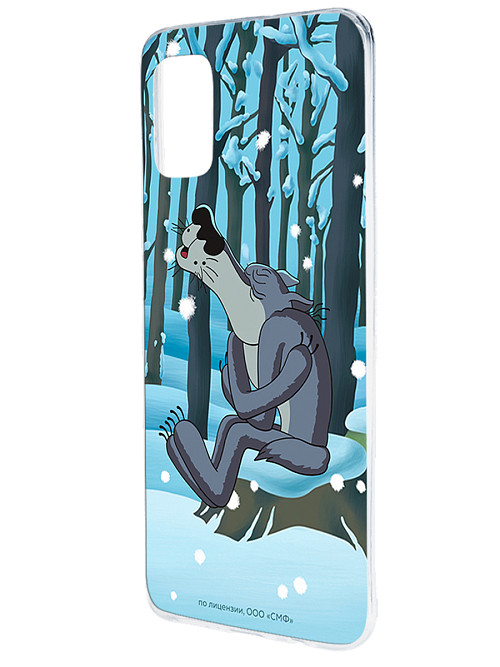 Силиконовый чехол для Samsung Galaxy A51 (4G) "Жил был пес: Голодная зима"