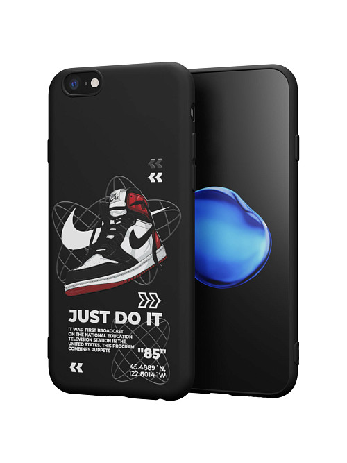 Силиконовый чехол для Apple iPhone 6s "NOVEL: Just Do It"