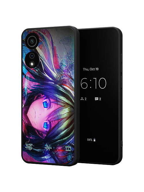 Силиконовый чехол для OPPO A78 (4G) "Hatsune Miku"