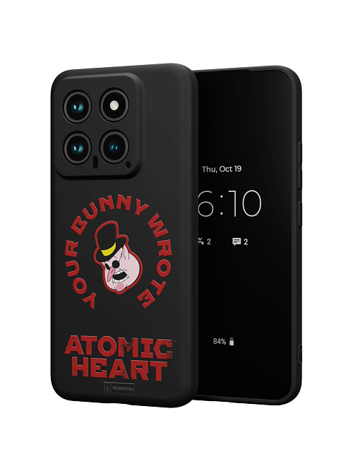 Силиконовый чехол для Xiaomi 14 "Atomic Heart: Капиталист"