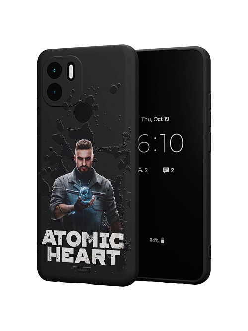 Силиконовый чехол для Xiaomi Redmi A1+ "Atomic Heart: Товарищ Нечаев"