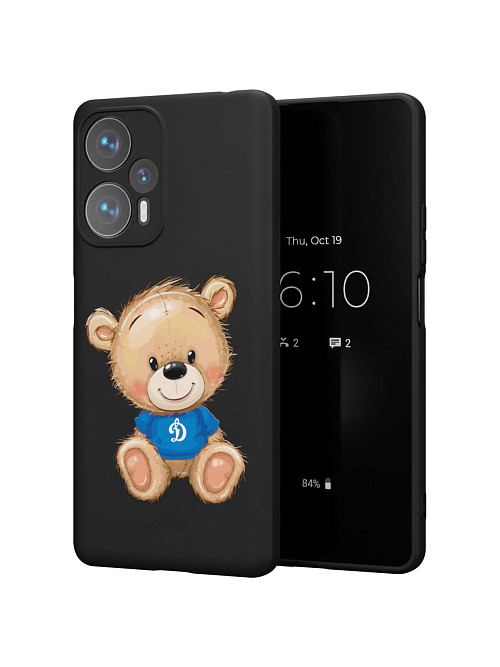 Силиконовый чехол для Xiaomi Redmi Note 12 Turbo "Динамо: Плюшевый медвежонок"