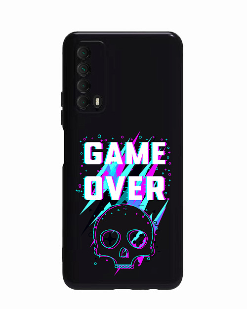 Силиконовый чехол для Huawei P Smart (2021) "Game over"