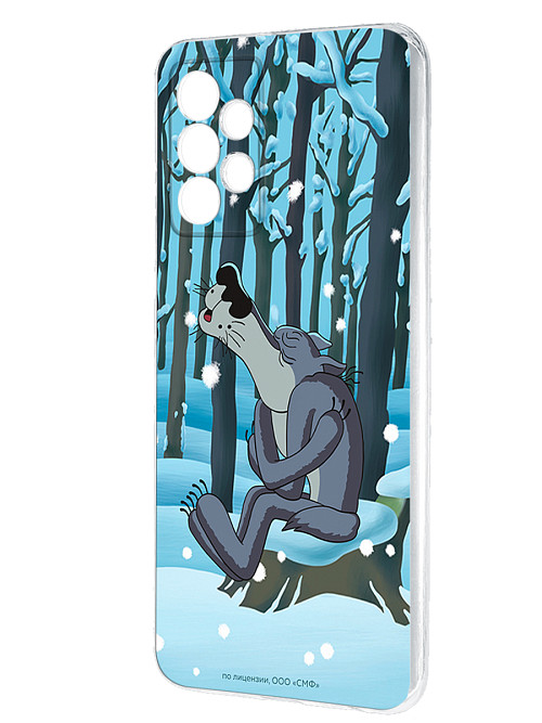 Силиконовый чехол для Samsung Galaxy A52 (4G) "Жил был пес: Голодная зима"