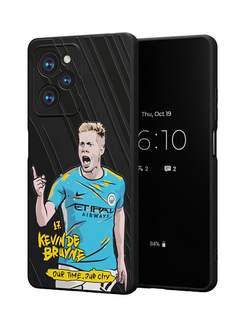 Силиконовый чехол для Poco X5 Pro (5G) "NOVEL: Kevin de Bruyne"