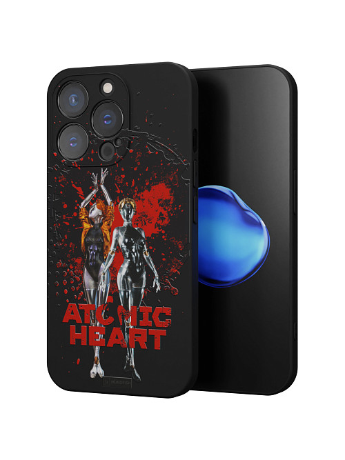 Силиконовый чехол для Apple iPhone 13 Pro "Atomic Heart: Близняшки"