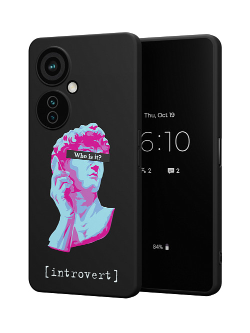 Силиконовый чехол для OnePlus Nord CE 3 Lite (5G) "NOVEL: Интроверт"