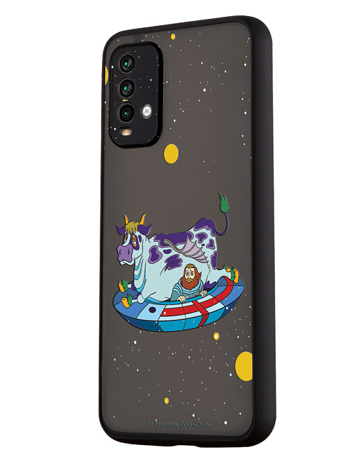 Противоударный чехол для Xiaomi Redmi 9T "Тайна 3 планеты: Склиз и капитан Зелёный"