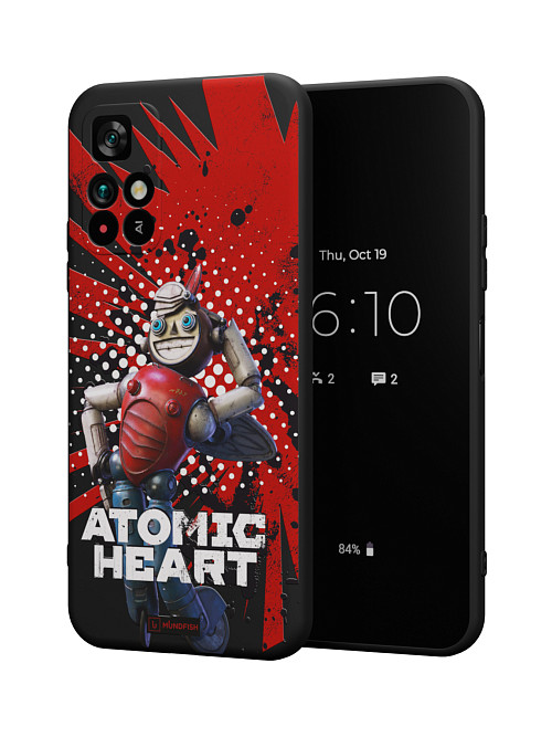 Силиконовый чехол для Poco M4 Pro (5G) "Atomic Heart: Дикси"