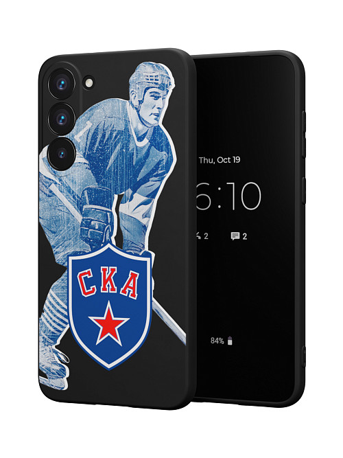 Силиконовый чехол для Samsung Galaxy S23 Plus "СКА: Игрок клуба"