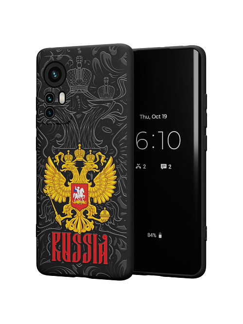 Силиконовый чехол для Xiaomi 12 "Россия"