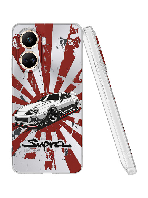 Силиконовый чехол для Huawei Nova 10 SE Toyota Supra