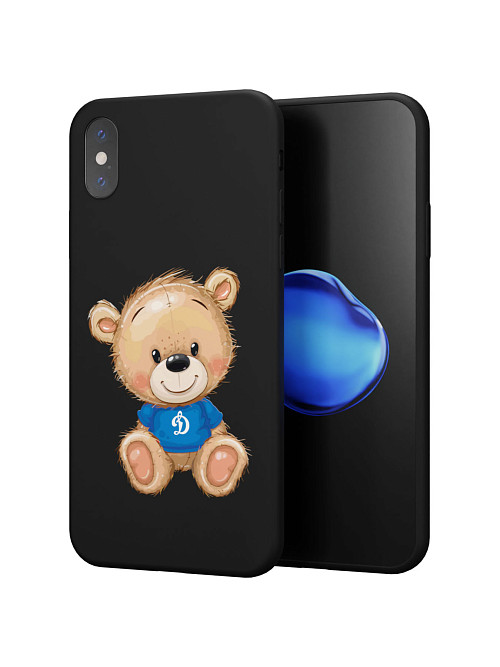 Силиконовый чехол для Apple iPhone X "Динамо: Плюшевый медвежонок"