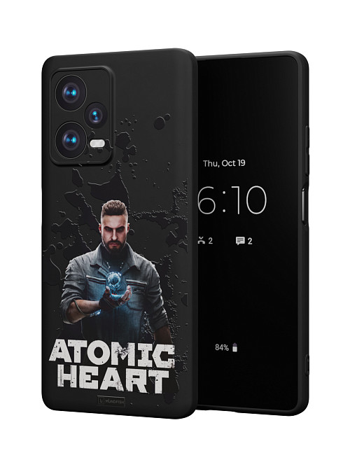 Силиконовый чехол для Xiaomi Redmi Note 12 Pro+ (5G) "Atomic Heart: Товарищ Нечаев"