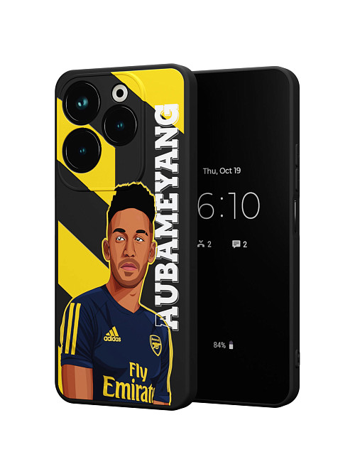 Силиконовый чехол для Infinix HOT 40/HOT 40 Pro "NOVEL: Boateng"