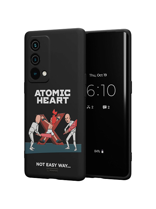 Силиконовый чехол для realme GT Master Edition "Atomic Heart: Not Easy Way"