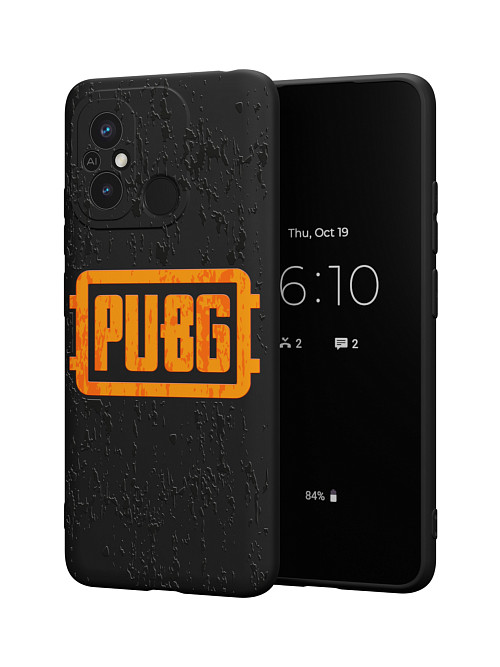 Силиконовый чехол для Xiaomi Redmi 12C "NOVEL: PUBG"