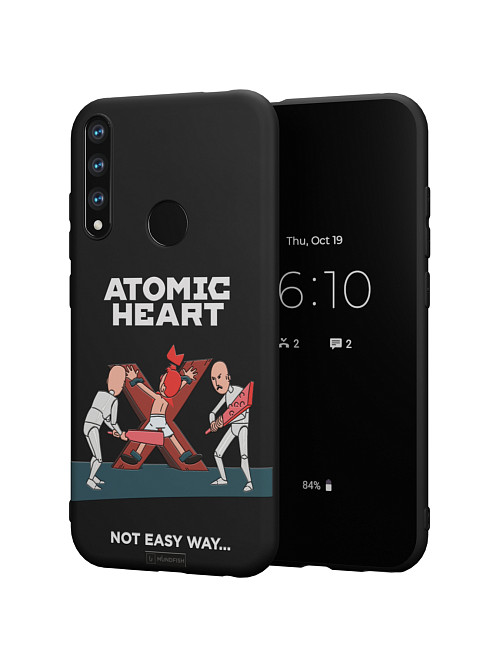 Силиконовый чехол для Honor 9X "Atomic Heart: Not Easy Way"