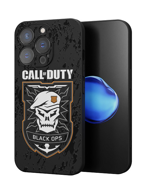 Силиконовый чехол для Apple iPhone 15 Pro "NOVEL: Call of Duty"