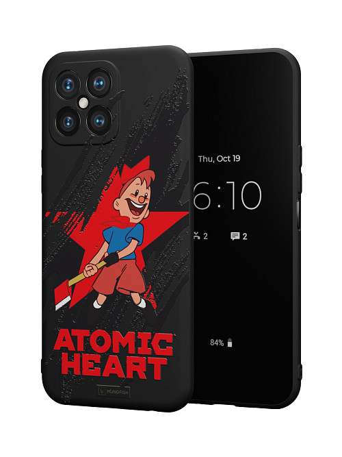 Силиконовый чехол для Honor X8 (2022) "Atomic Heart: Пионер"