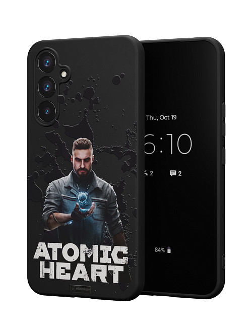 Силиконовый чехол для Samsung Galaxy A54 (5G) "Atomic Heart: Товарищ Нечаев"