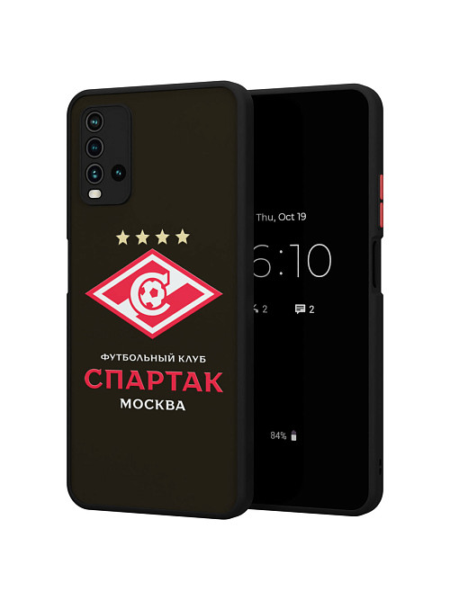 Противоударный чехол для Xiaomi Redmi 9T "Спартак - чемпион"