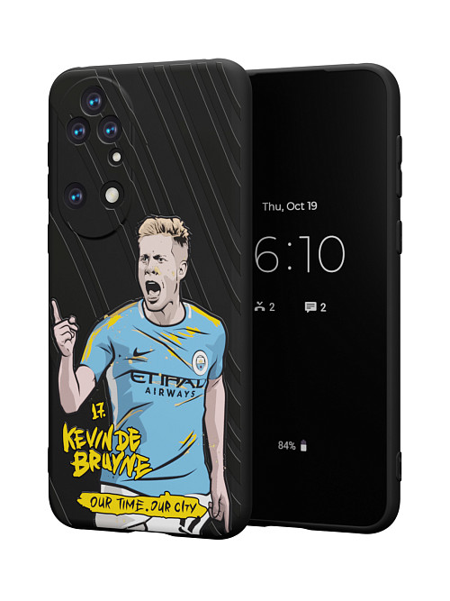 Силиконовый чехол для Huawei P50 "NOVEL: Kevin de Bruyne"