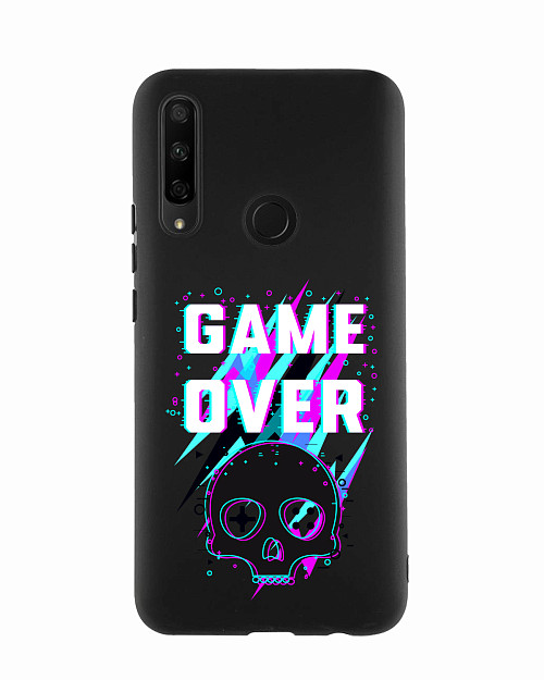 Силиконовый чехол для Huawei Y9 Prime (2019) "Game over"