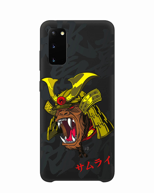 Силиконовый чехол для Samsung Galaxy S20 Samurai Kong