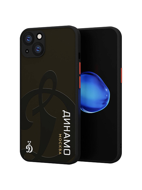 Противоударный чехол для Apple iPhone 13 "Динамо: ФК Динамо Москва"