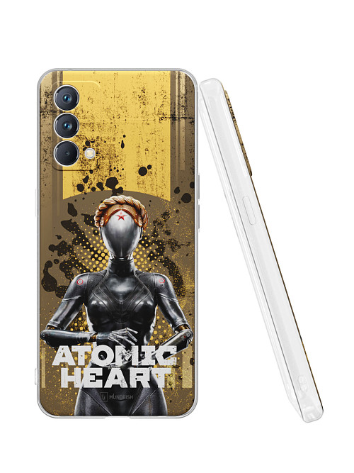 Силиконовый чехол для realme GT Master Edition "Atomic Heart: Левая близняшка"