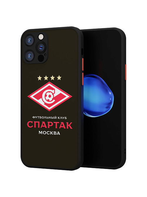 Противоударный чехол для Apple iPhone 12 Pro Max "Спартак - чемпион"