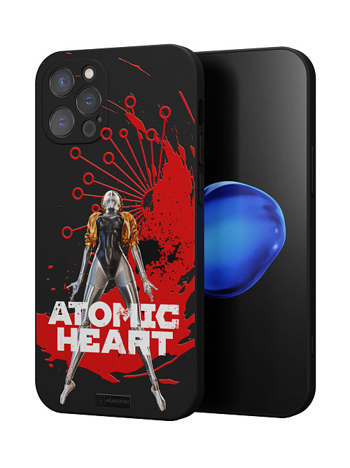 Силиконовый чехол для Apple iPhone 12 Pro "Atomic Heart: Правая близняшка"