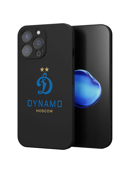 Силиконовый чехол для Apple iPhone 14 Pro Max "Динамо: Dynamo Moscow"